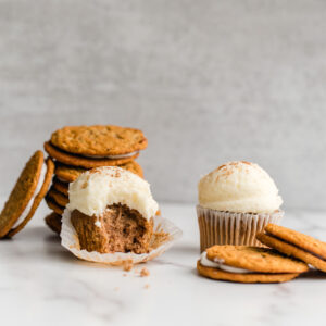 Oatmeal Cream Pie Cupcakes